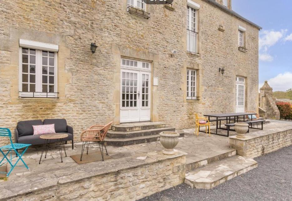 Grand Gite De La Ferme De La Tourelle Longues-sur-Mer Exteriér fotografie